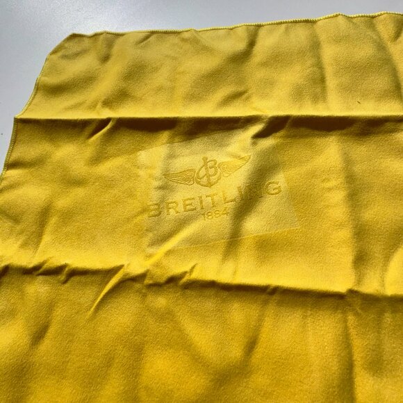 #139 BREITLING EMBOSSED CLEANING CLOTH  WATCH CLEANING CLOTH - Picture 11 of 14